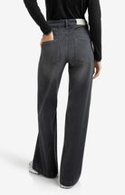 Jeans High Waist Wide Leg 01-311109-509 - 01113 Grey Denim