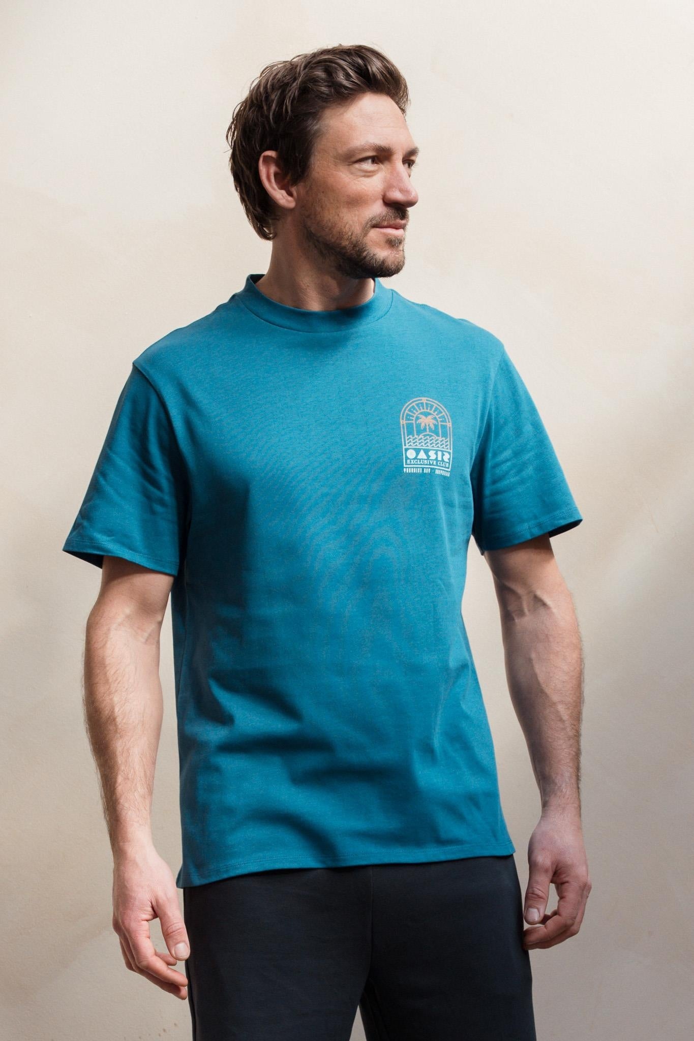 Kultivate T-Shirt OASIS 2601020202 - 746 Moroccan Blue