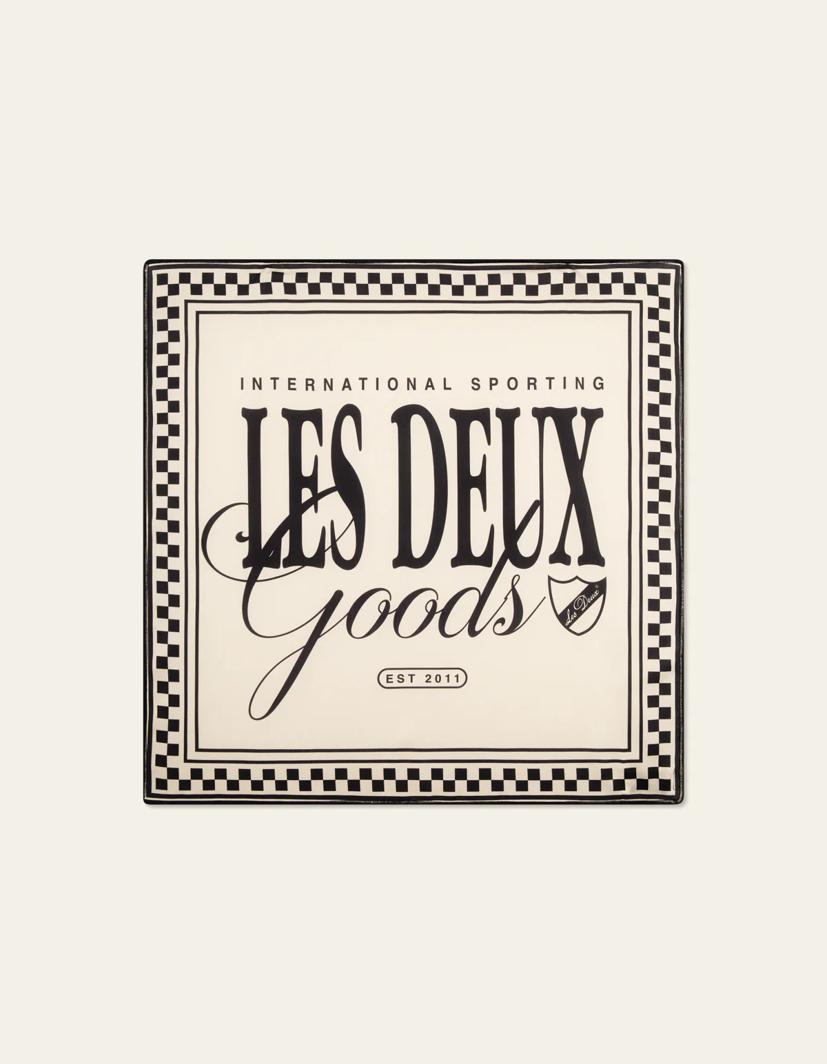 Les Deux Halsdoek LDM910024 - 215100-Ivory/Black