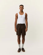 Les Deux Linnen Short Otto 1001791 - 844 Delicioso