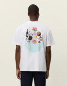 Les Deux T-shirt Cole Table 1001106 - White