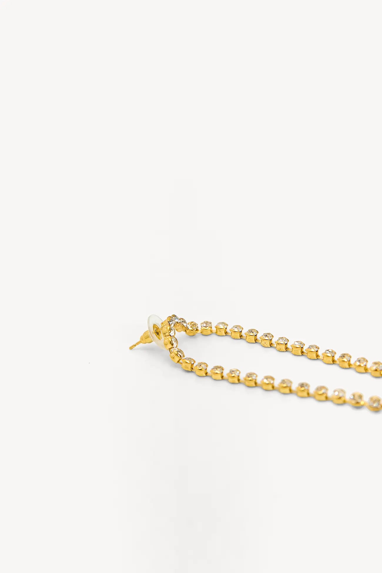 Loavies Oorbellen Parel & Earcuff - Sparkle & Shine - Gold