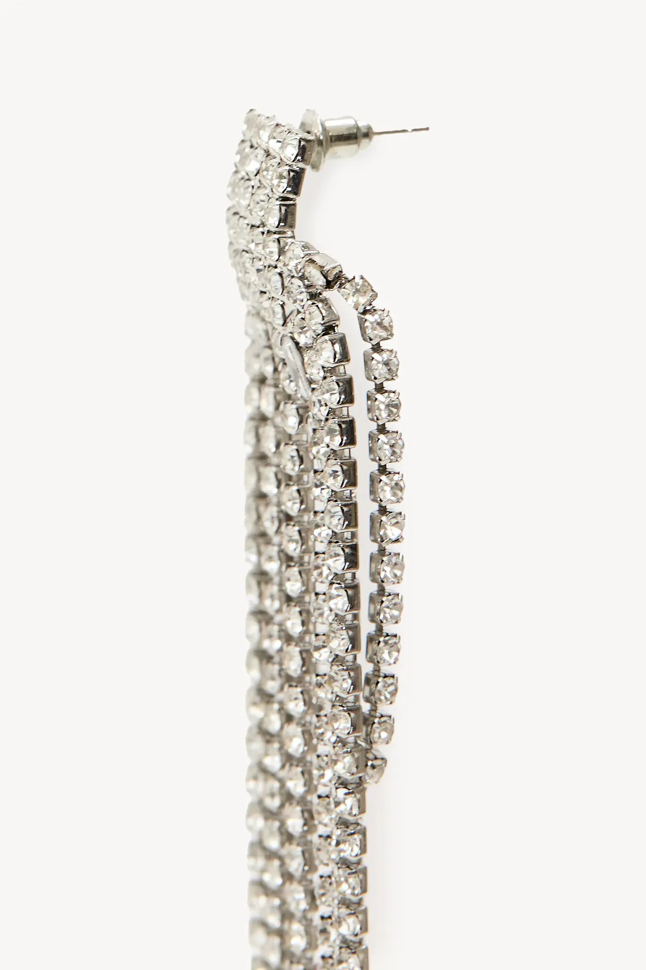 Loavies Oorbellen Strass Stenen - Feels Like Magic - Silver