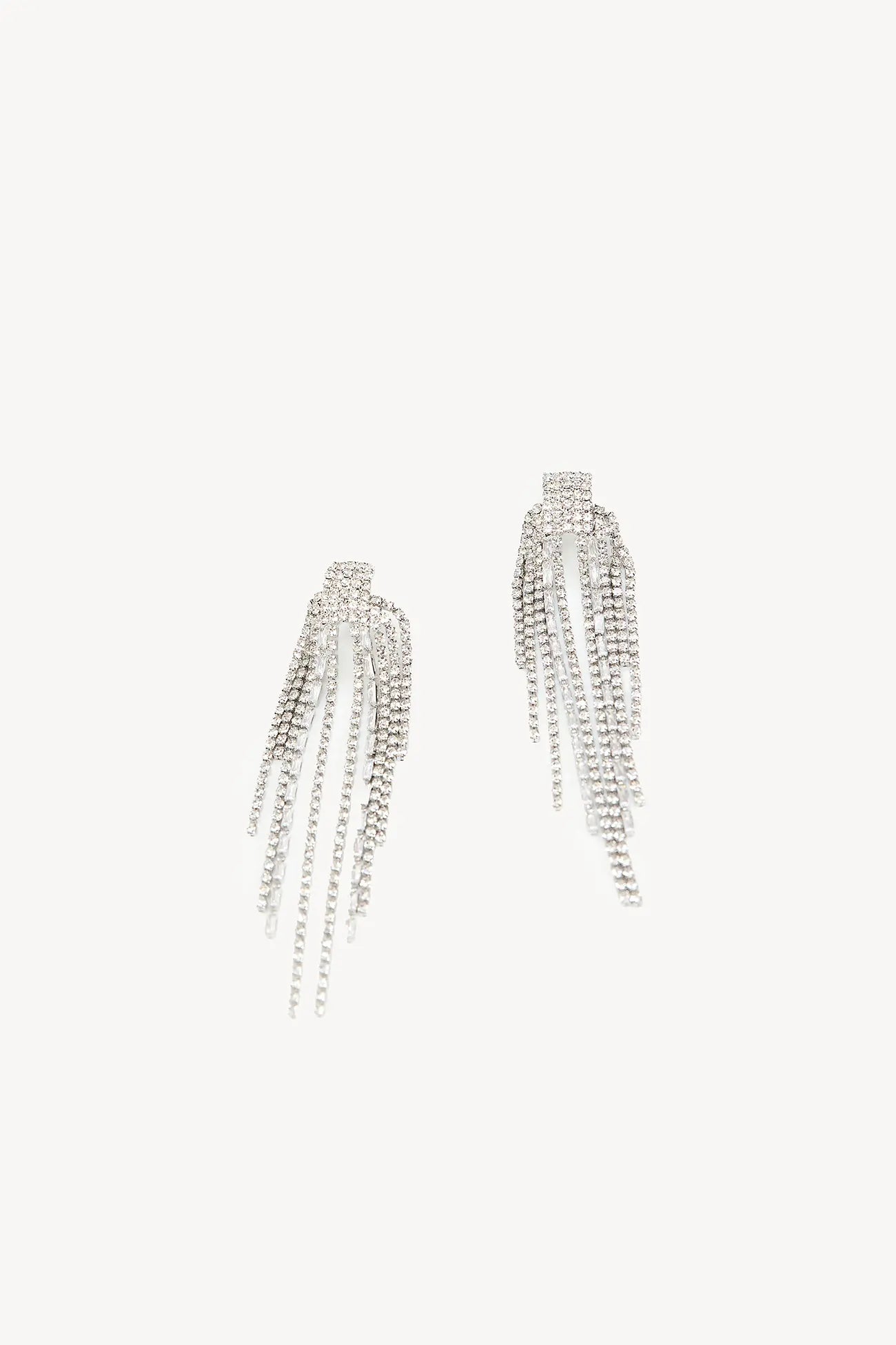 Loavies Oorbellen Strass Stenen - Feels Like Magic - Silver