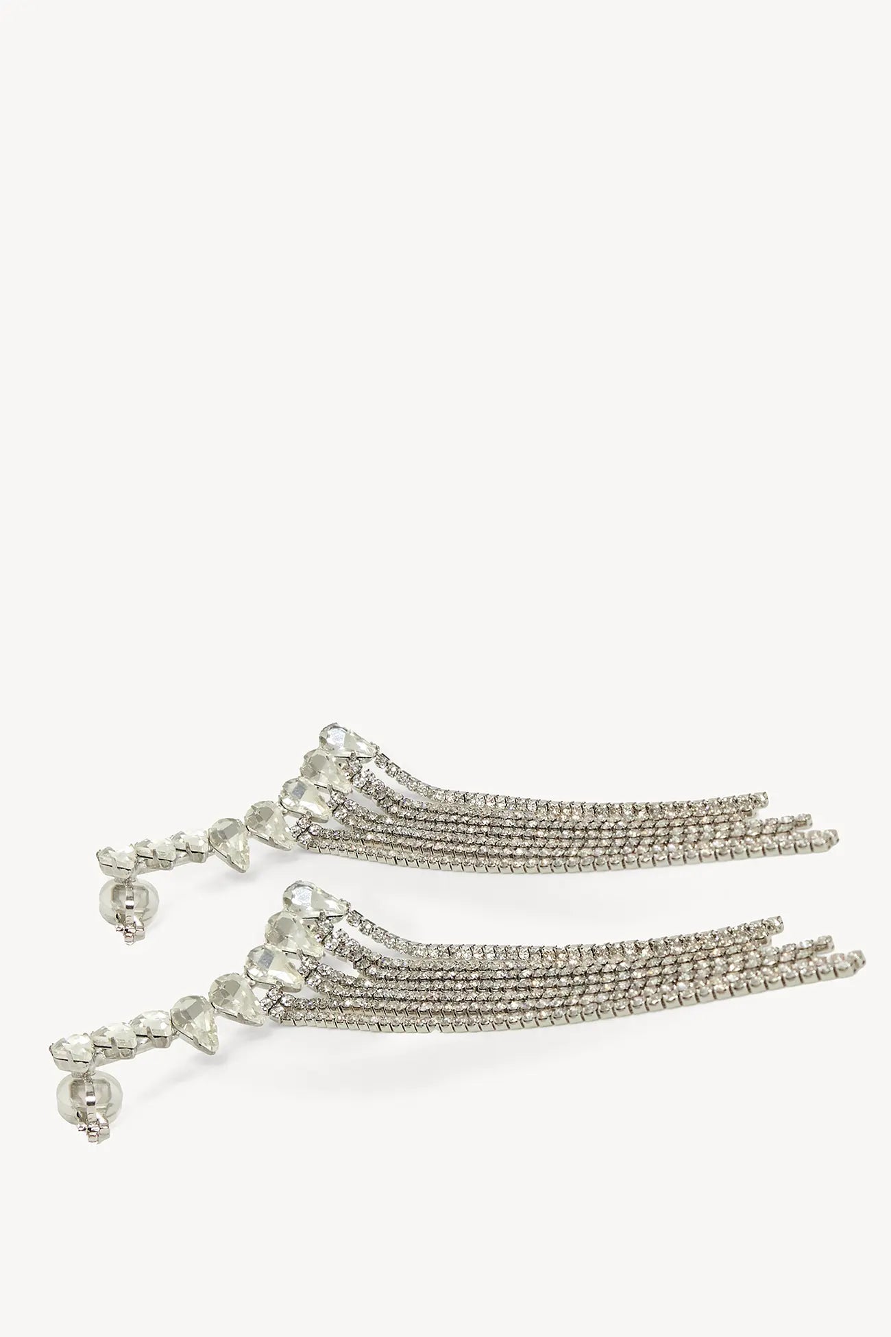 Loavies Oorbellen Strass Stenen - Infinite Kisses - Silver 