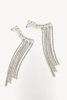 Loavies Oorbellen Strass Stenen - Infinite Kisses - Silver 