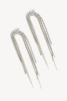 Loavies Oorbellen Strass Stenen - Sparkling Ice - Silver