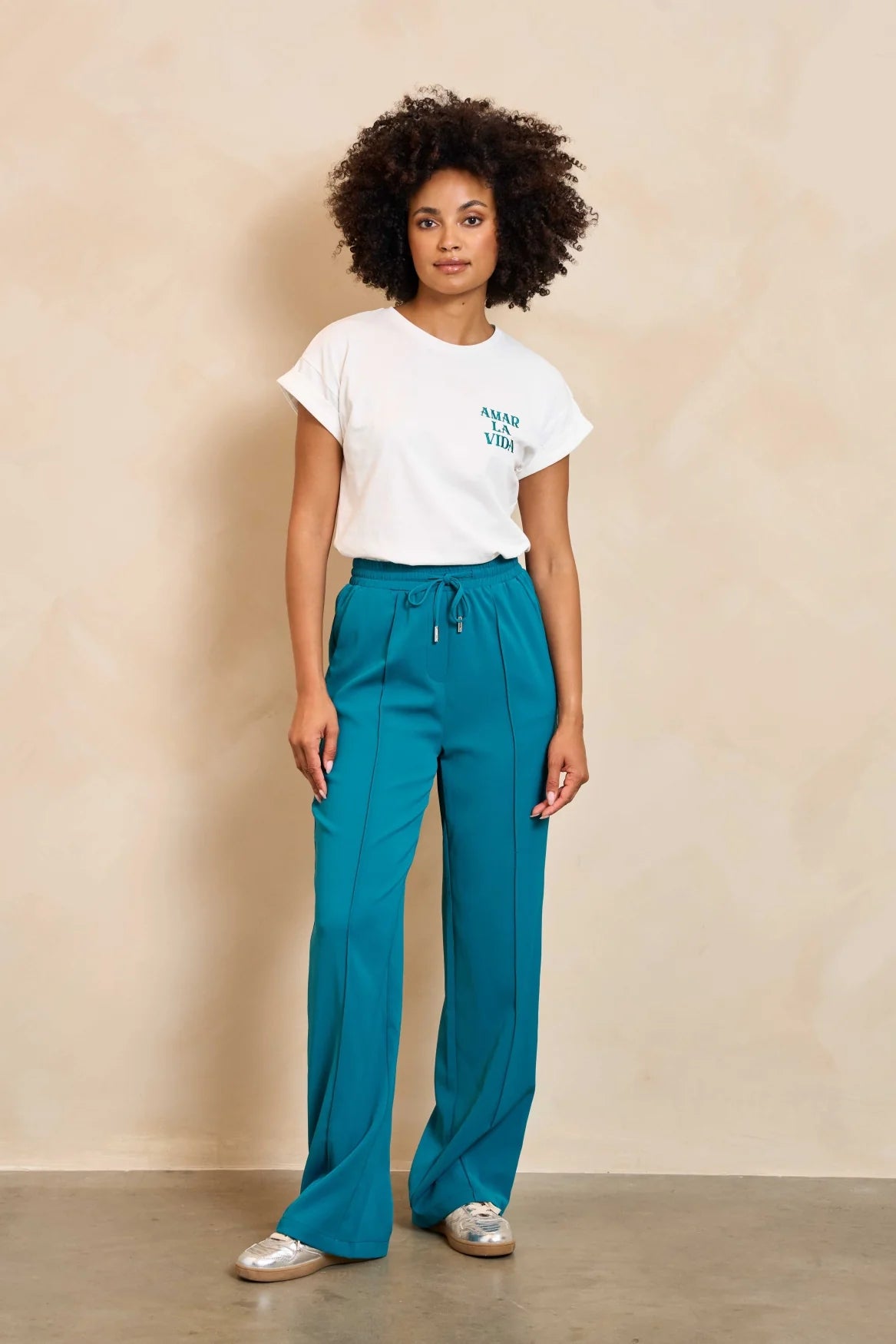 Lofty manner Broek Siona RB201 - 419 Teal