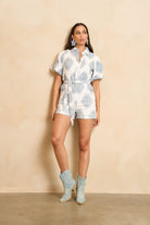 Lofty Manner JumpsuitTalari RD24.1 - 119 White Blue