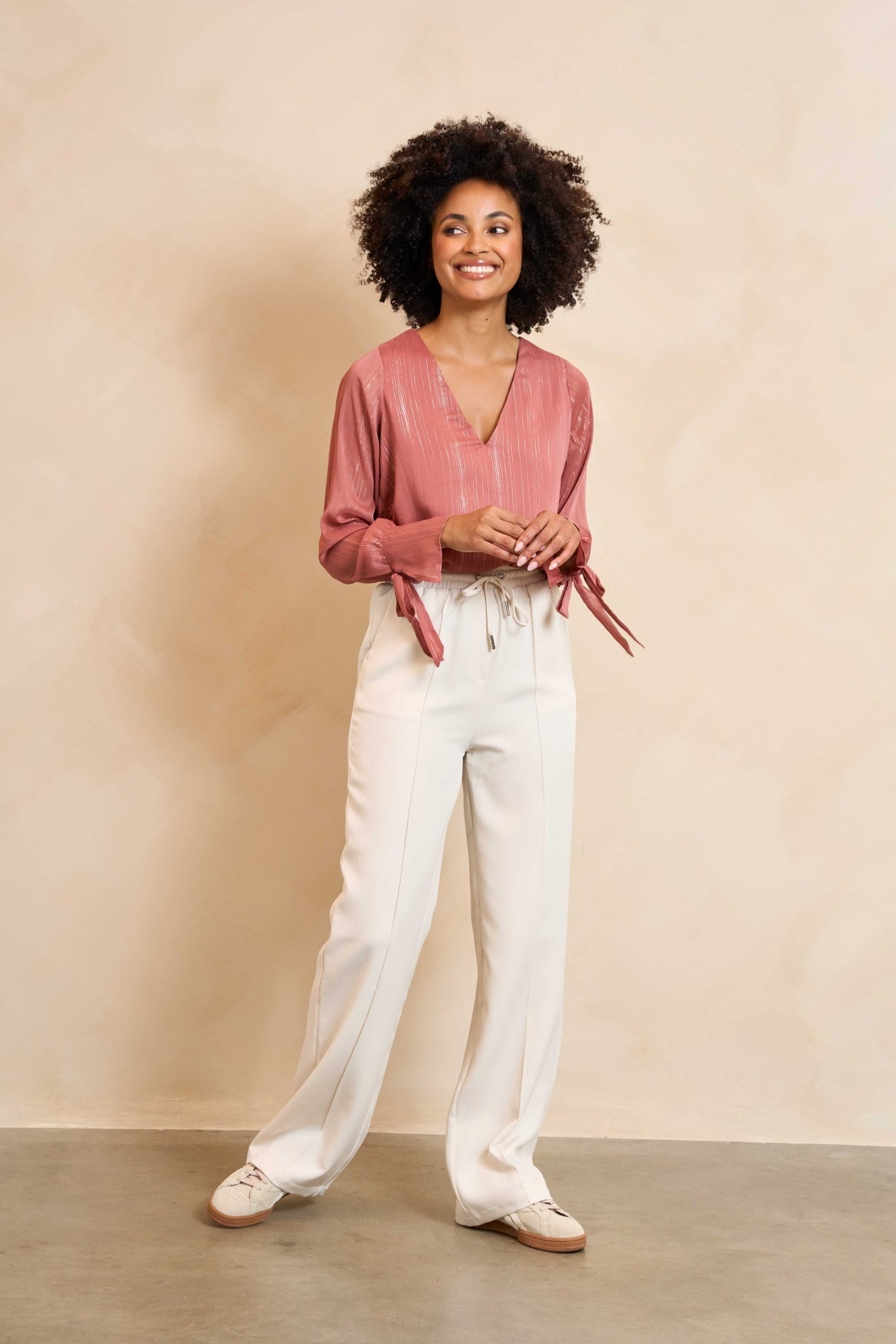 Lofty Manner Pantalon Serin RA201.1 - 115 Ecru