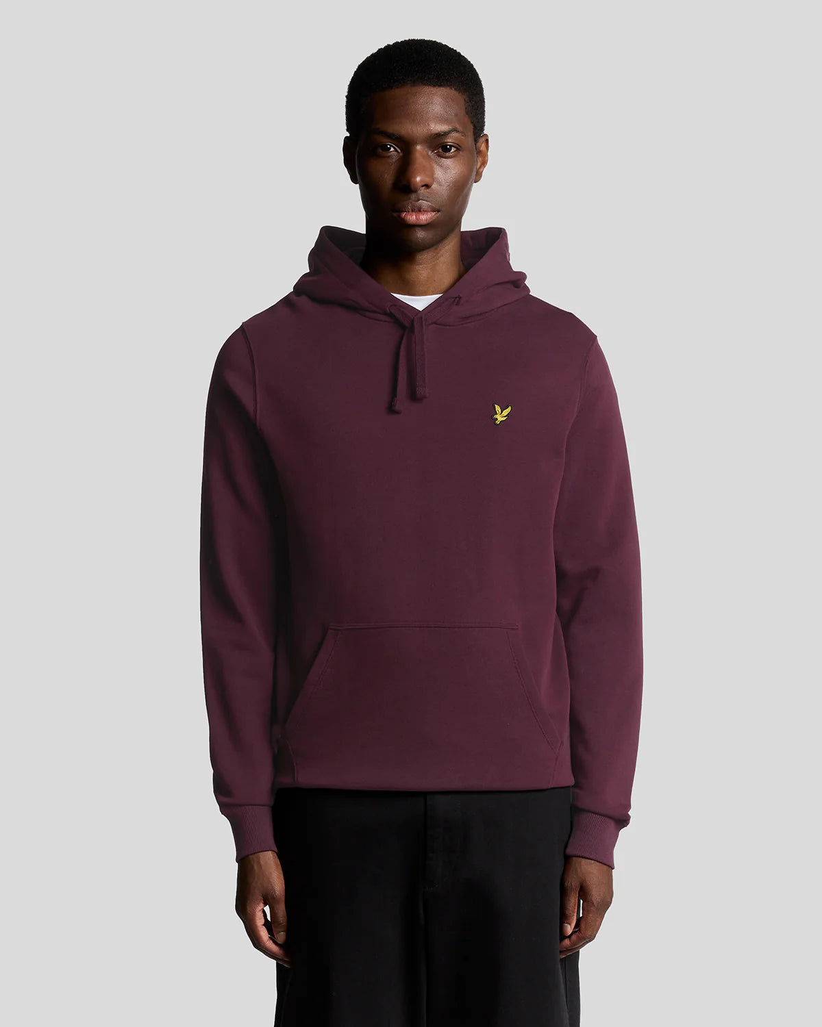 Lyle&Scott Hoodie ML416TON - Z562  Burgundy