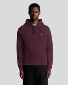 Lyle&Scott Hoodie ML416TON - Z562  Burgundy