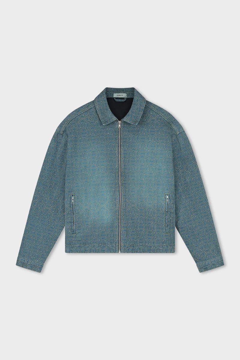 MONOGRAM_DENIM_JACKET_DARK_BLUE__Back
