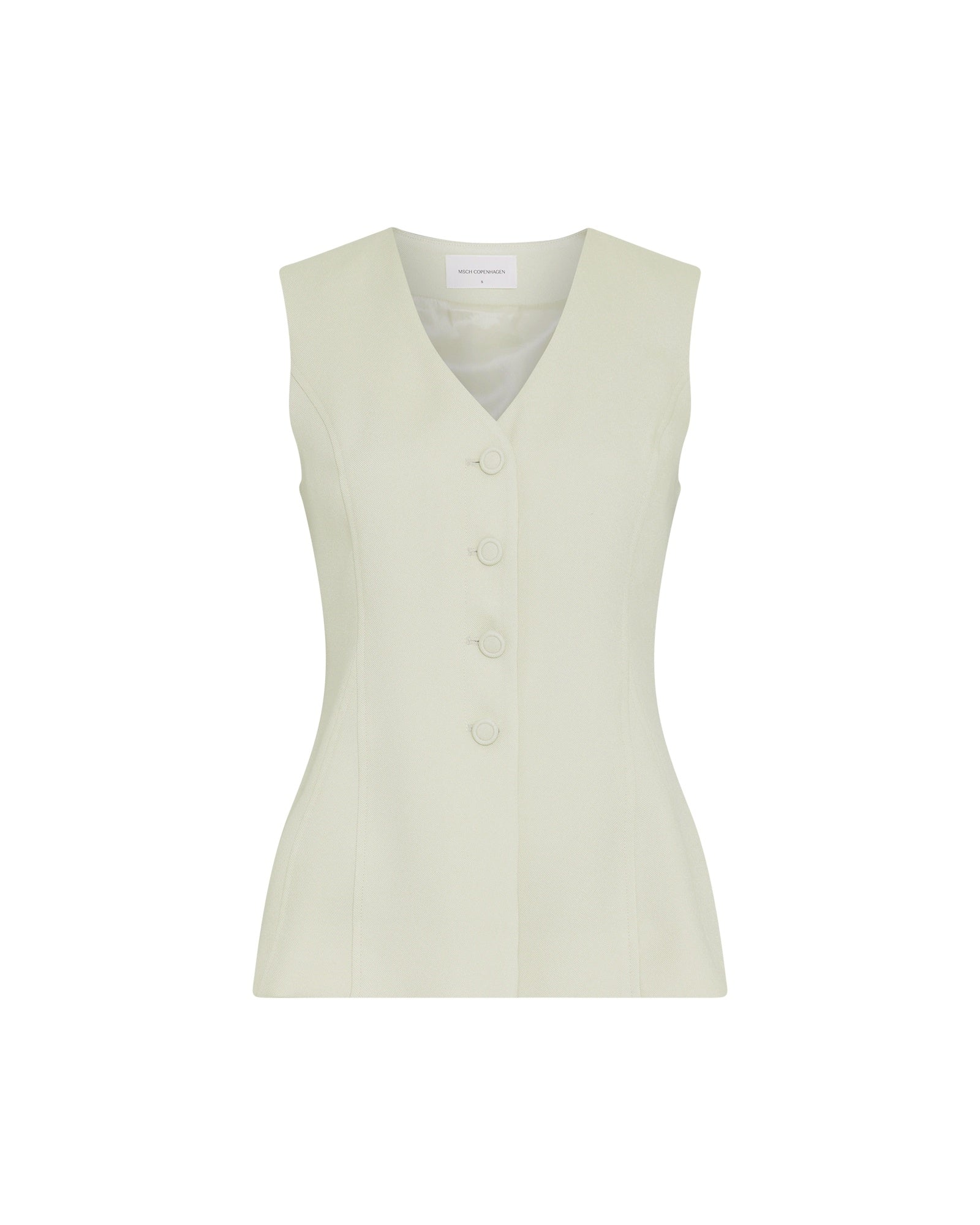 Msch Copenhagen Gilet MSCHEsteriane 19928 - Oatmeal Melange
