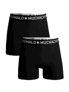 Muchachomalo Boxershorts 1010BASIC02 2-Pack - Black