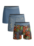 Muchachomalo Boxershorts U-TIKI1010-01 - Print/Print/Blue