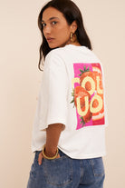 My Jewellery T-shirt Coucou MJ16230-0900 - Wit