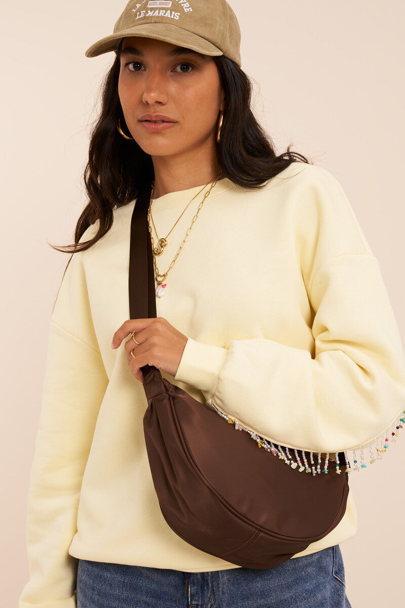 My Jewellery Tas Crossbody MJ15801-0100 - Donker Bruin