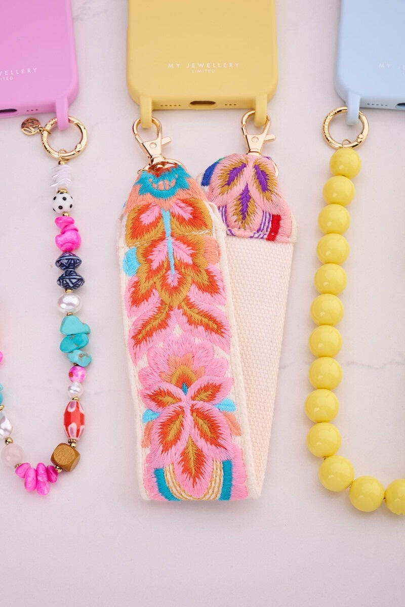 My Jewellery Telefoonkoord 'Tropical' MJ15637-1200 - Multi