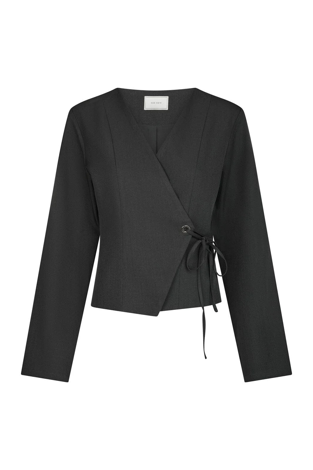 Neo Noir Blouse 166960 Simmi Eyelet Eyy - 104 Dark Grey