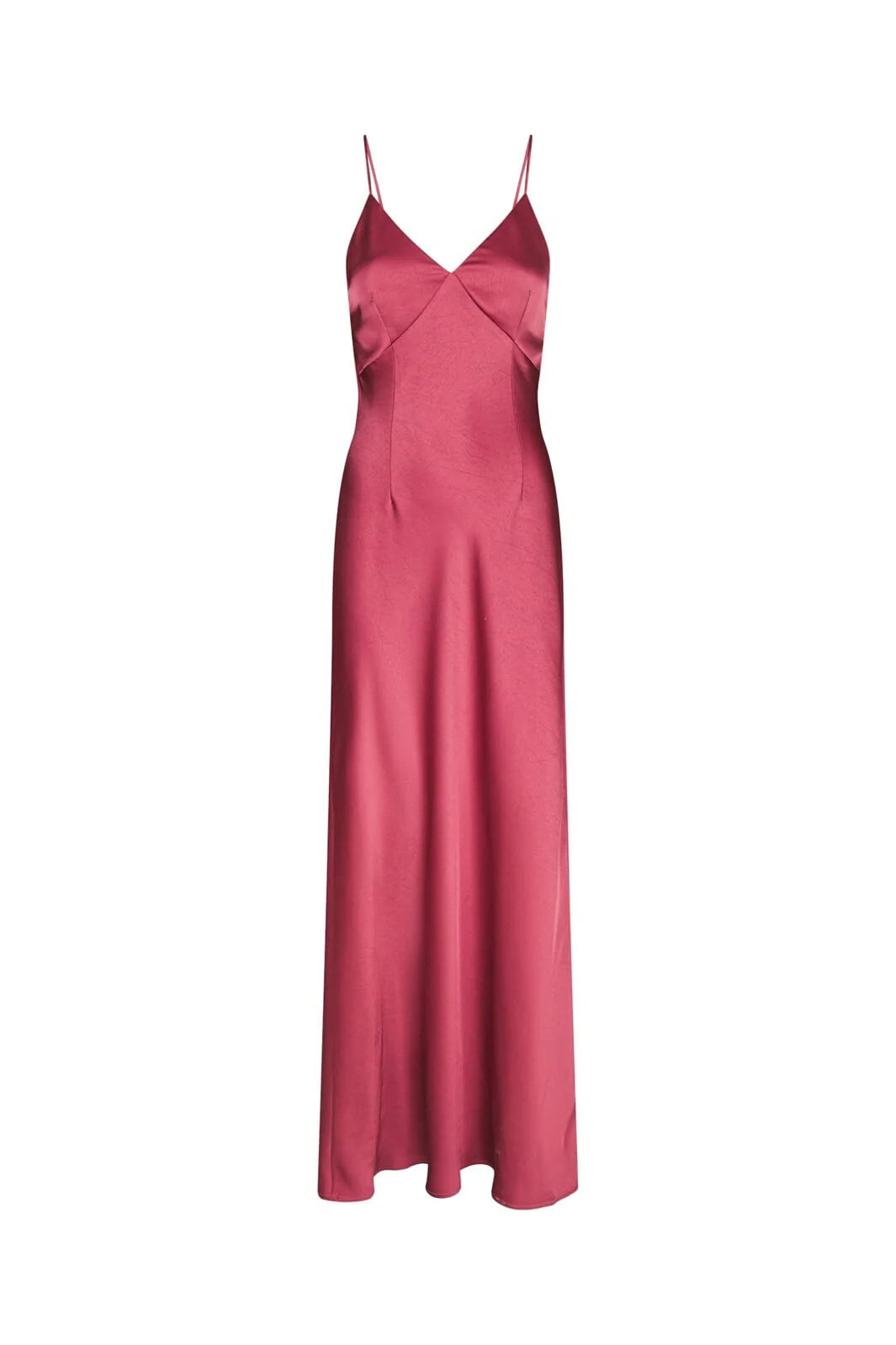 neo-noir-colly-heavy-sateen-dress-166978-430-cherry-pink-kjoler-391910