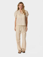 Neo Noir Linnen Broek Sonar 158949 - 213 Sand