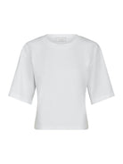 Neo Noir T-shirt 164418 Asha Boxy Tee - 120 White