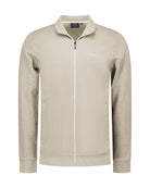 New Zealand Auckland Vest Cardigan 25FN330 - 1117 City Sand Melange