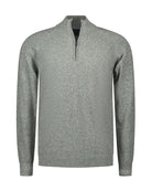 New Zealand Aukland Pullover Half Zip 26AN423 - 1765 light sage