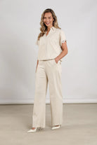 Nukus Linnen Broek Eline NKS09080 - 9 Sand