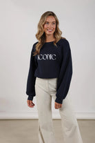 Nukus Sweater Amalia NKS03064 - 70 Navy