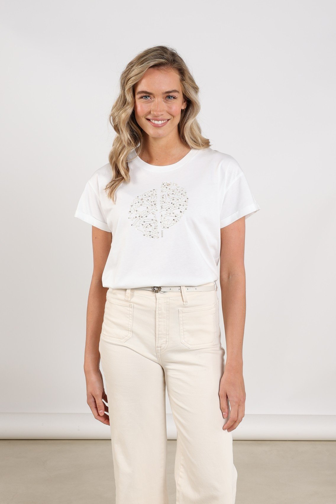 Nukus T-Shirt Riuka NKS04020 - 126 Offwhite/Gold