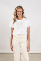 Nukus T-Shirt Riuka NKS04020 - 126 Offwhite/Gold