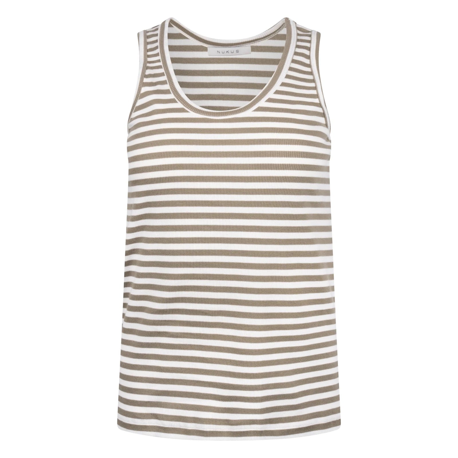 Nukus Top Steffie Singlet NKS01169 - 281 Offwhite/Army