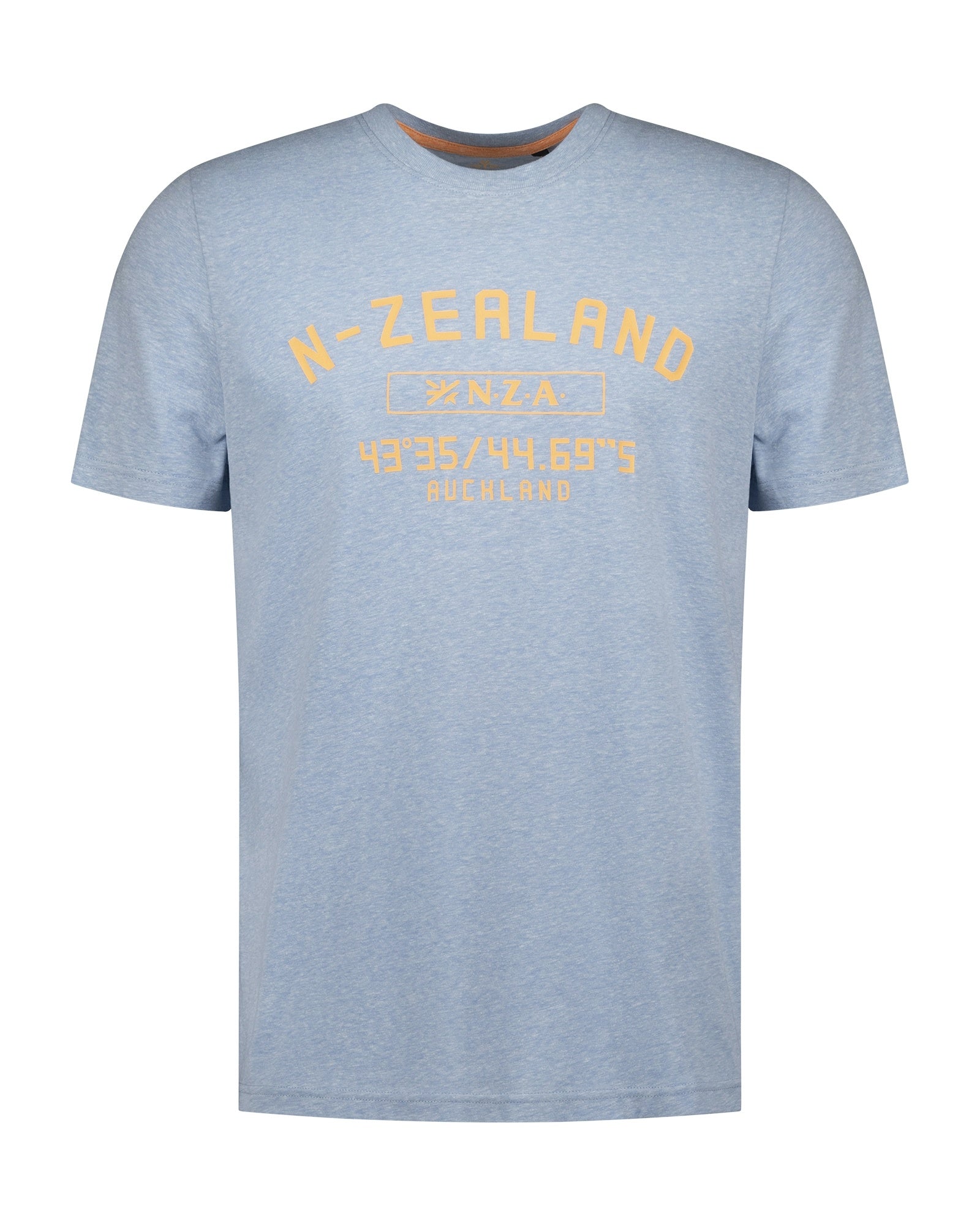 NZA-New-Zeal_NZA261_New Zealand Auckland T-Shirt 26CN720 - 2665 Sky Blue Melange2665_26CN720