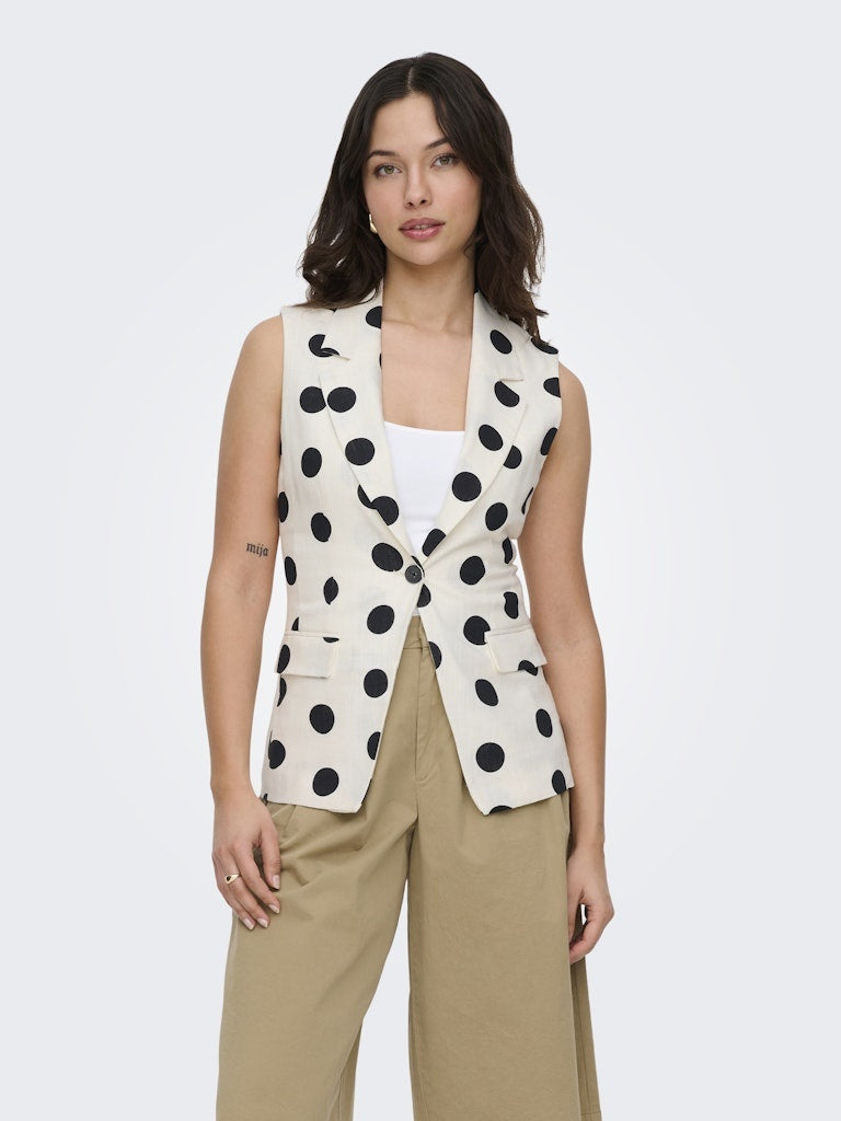 Only Gilet ONLVIESTA 15375017 - Cloud Dancer