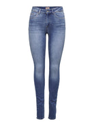 Only Jeans ONLBLUSH MID SKINNY REA12187 NOOS - Medium Blue Denim