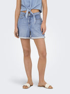Only Korte Broek ONLJOSEPHINE 15321381 - Light Blue Denim