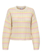 Birch Stripes:Sunlight/Romance Rose