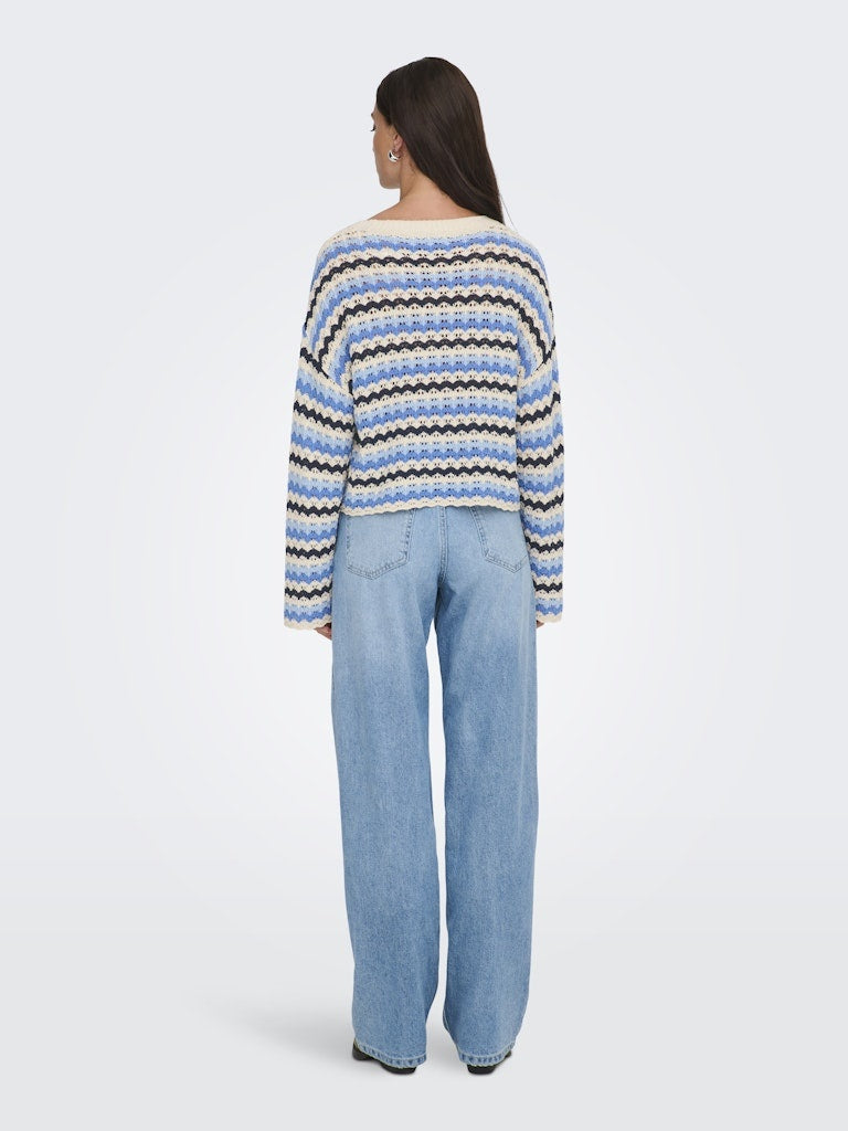 S Birch Stripes:Ultramarine/Soft Chambray/Navy Blr