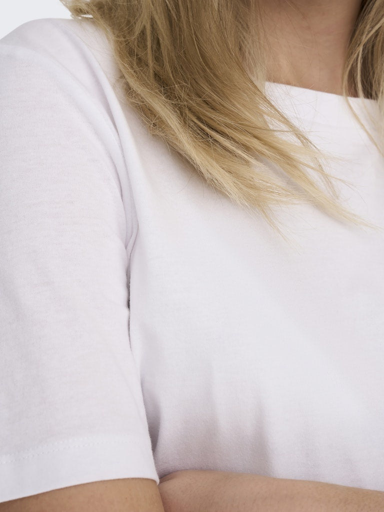 Only T-shirt ONLONLY 15270390 - White