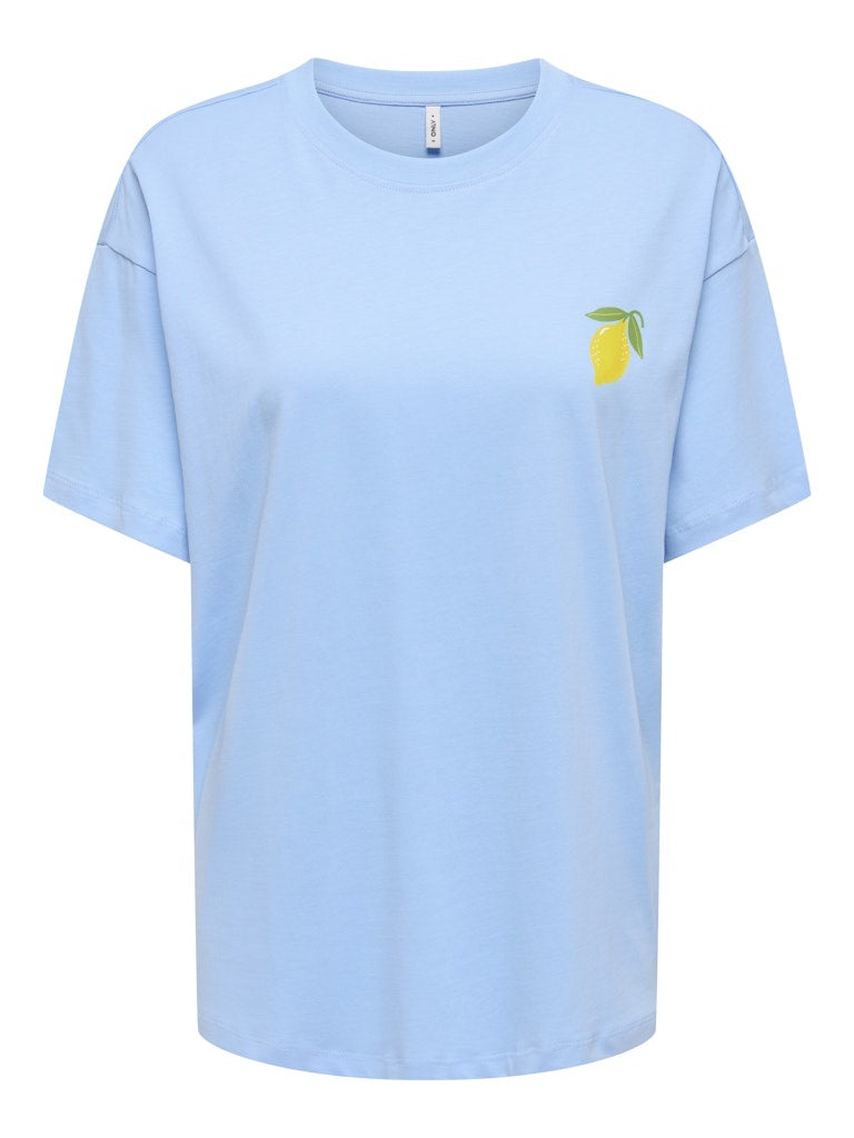 Only T-shirts ONLELLE 15373343 - Placid Blue