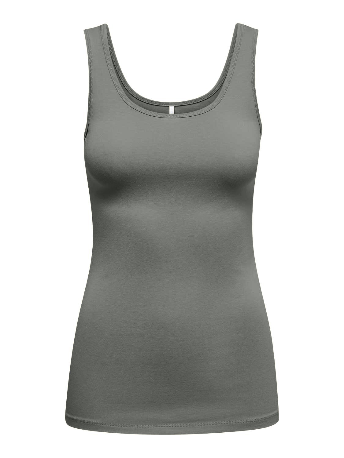 Only Tanktop ONLLIVE 15095808 - Castor Gray