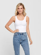 Only Tanktop ONLLIVE 15095808 - White