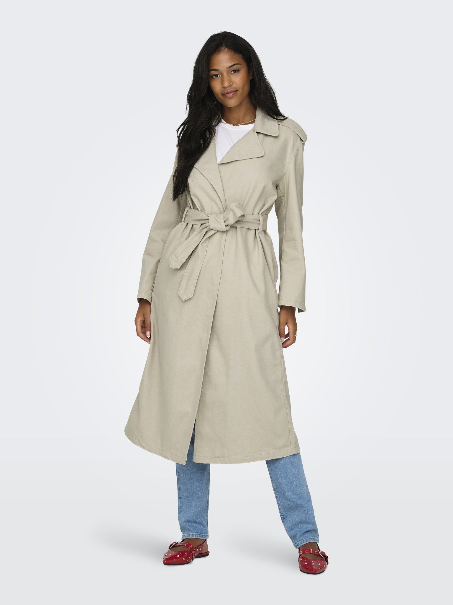 Only Trenchcoat ONLMANILA 15322444 - 4506601 Pumice Stone