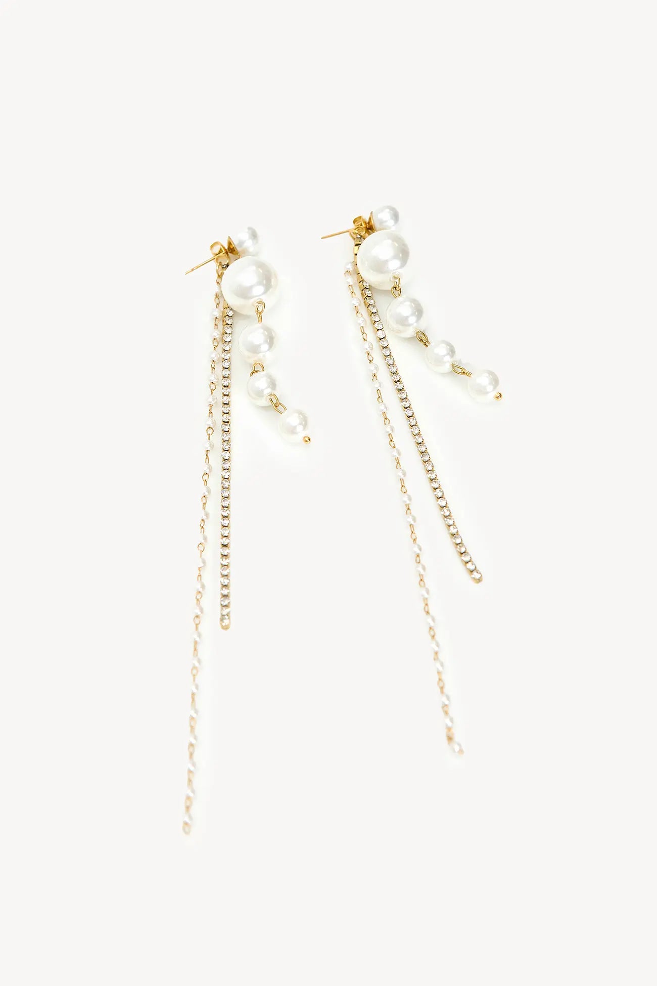 Oorbellen Met Parels - Gold