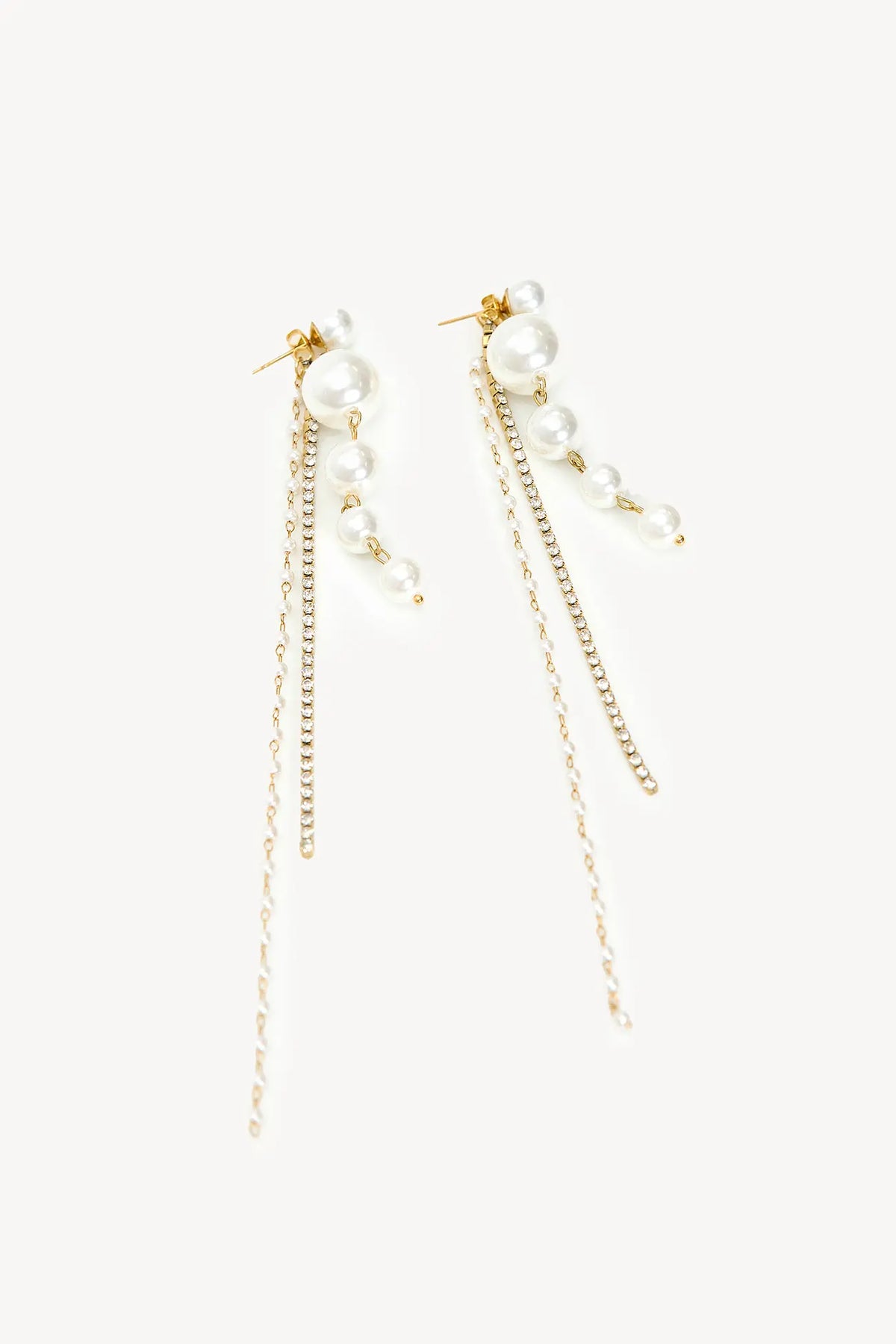 Oorbellen Met Parels - Gold