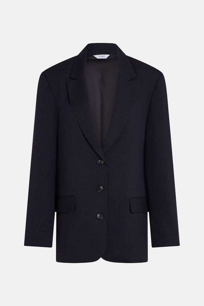 Penn&Ink Blazer W25N1630 - Navy Stripe