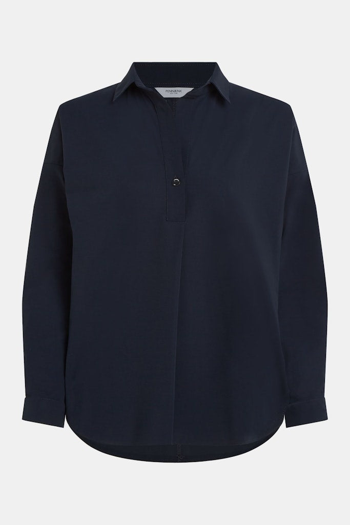 Penn&Ink Blouse Magda - Navy
