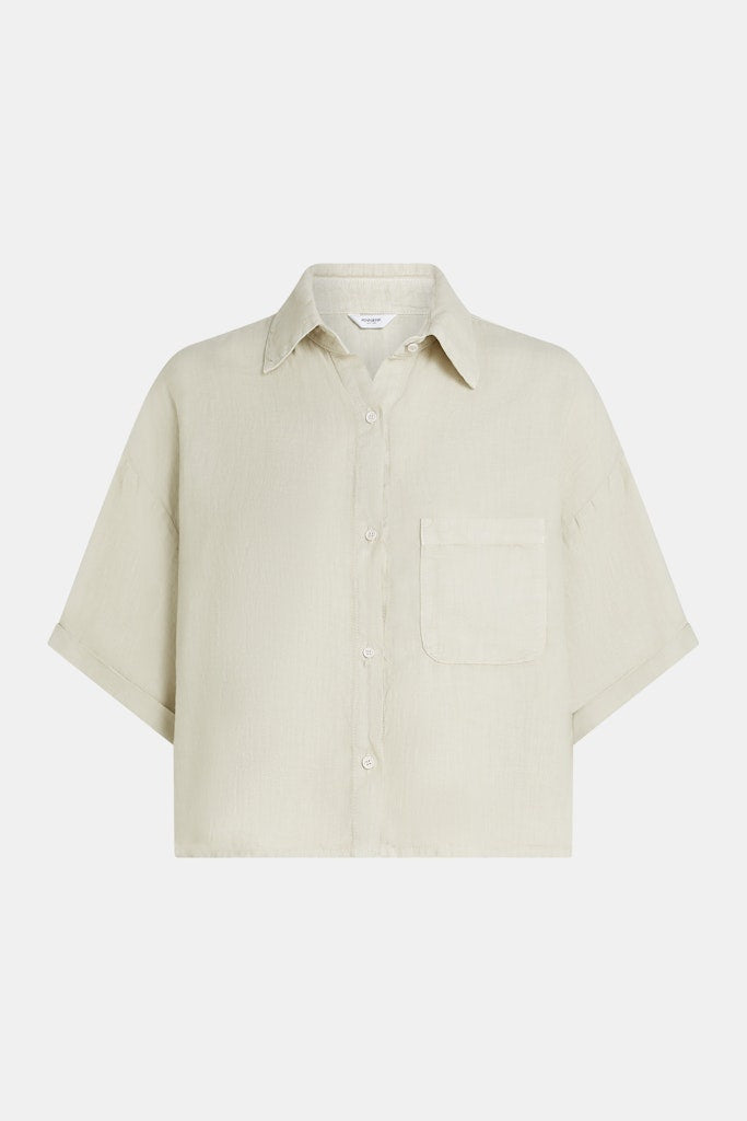 Penn&Ink Linnen Blouse S26Z884LTD - 054 Jute